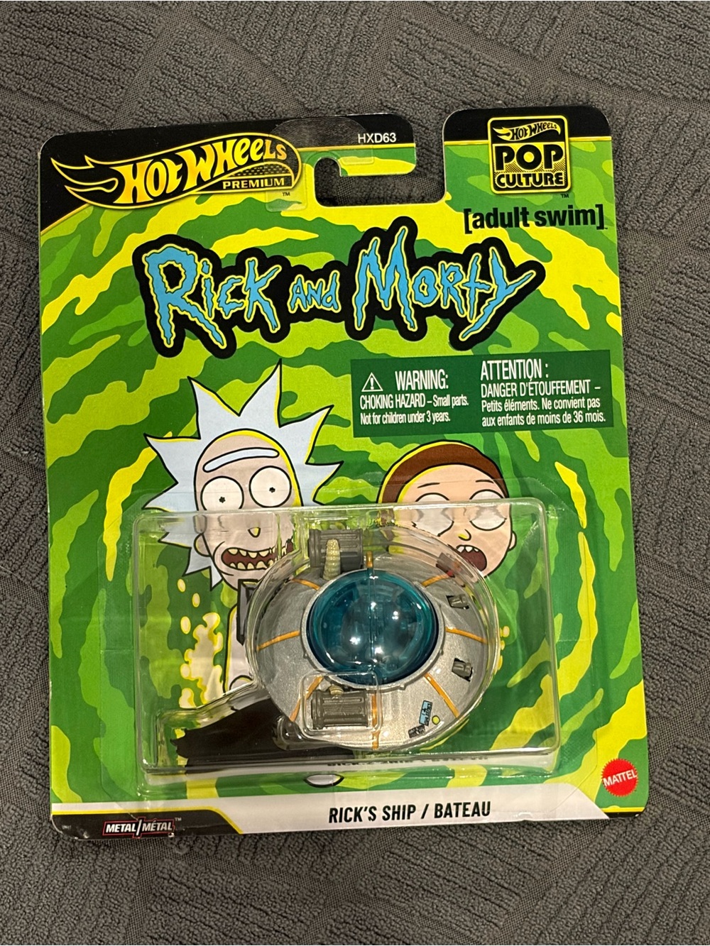 Hot Wheels Premium Pop Culture - RICK'S SHIP